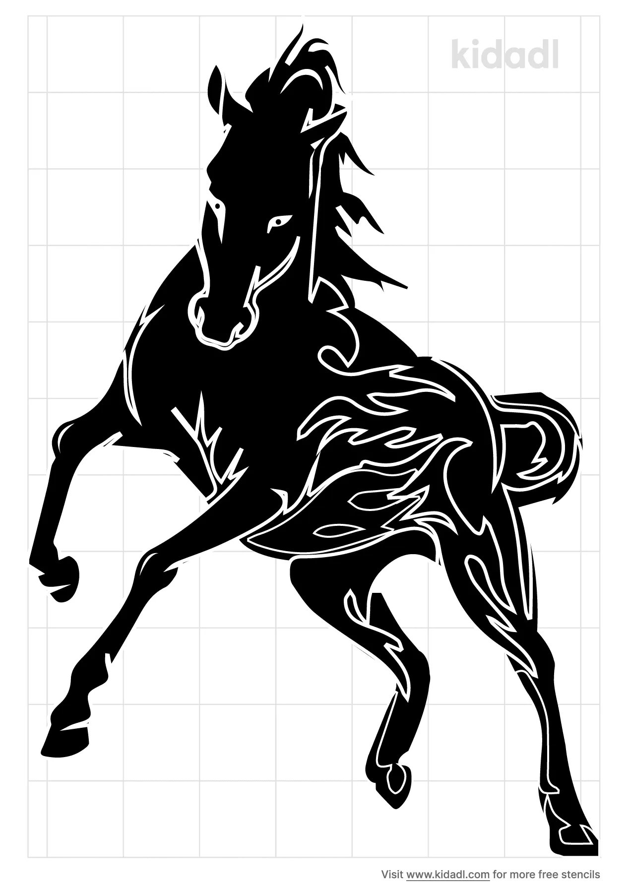 horse stencils free printable animals stencils kidadl and animals stencils free printable stencils kidadl