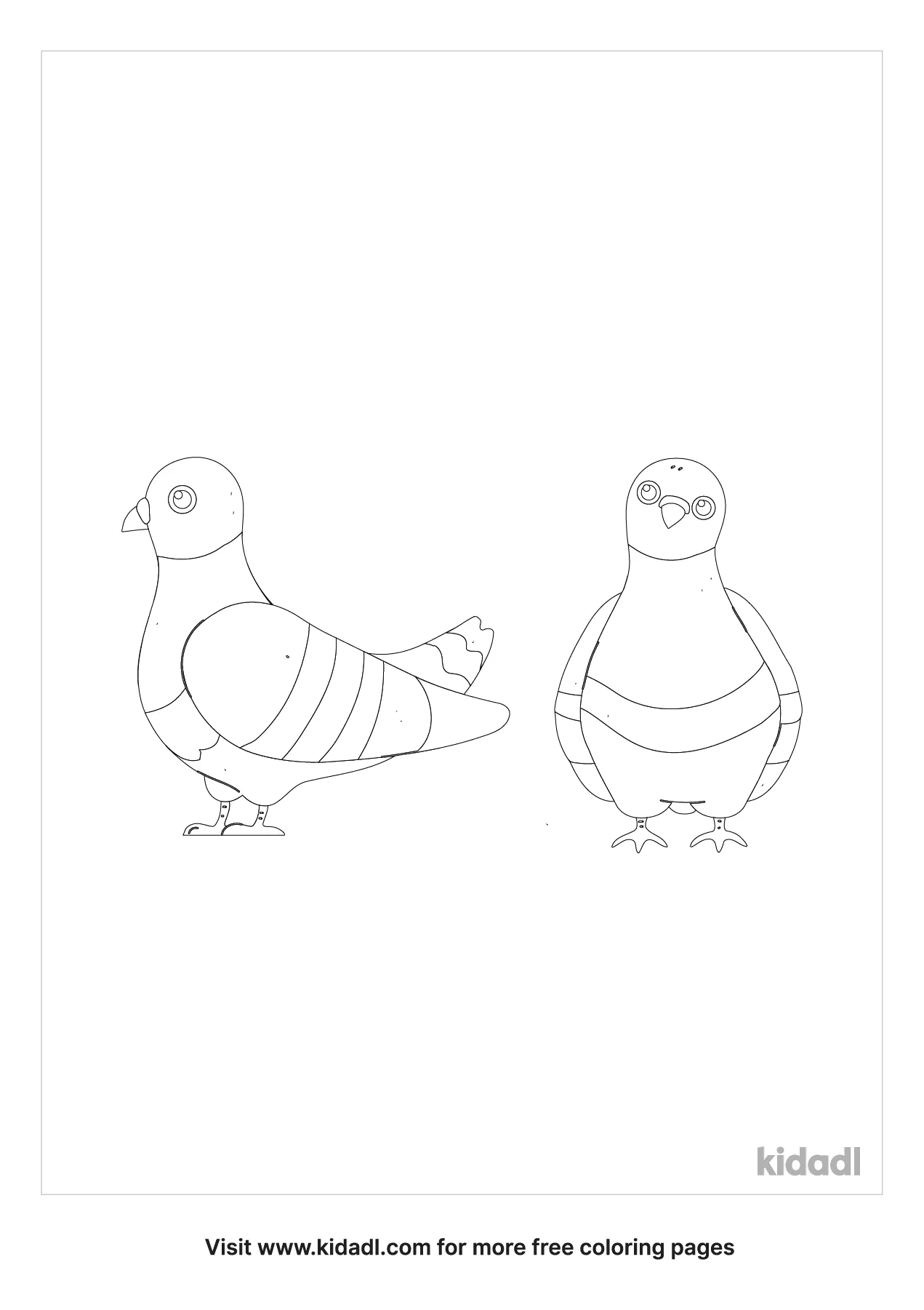 Two Sided Coloring Page