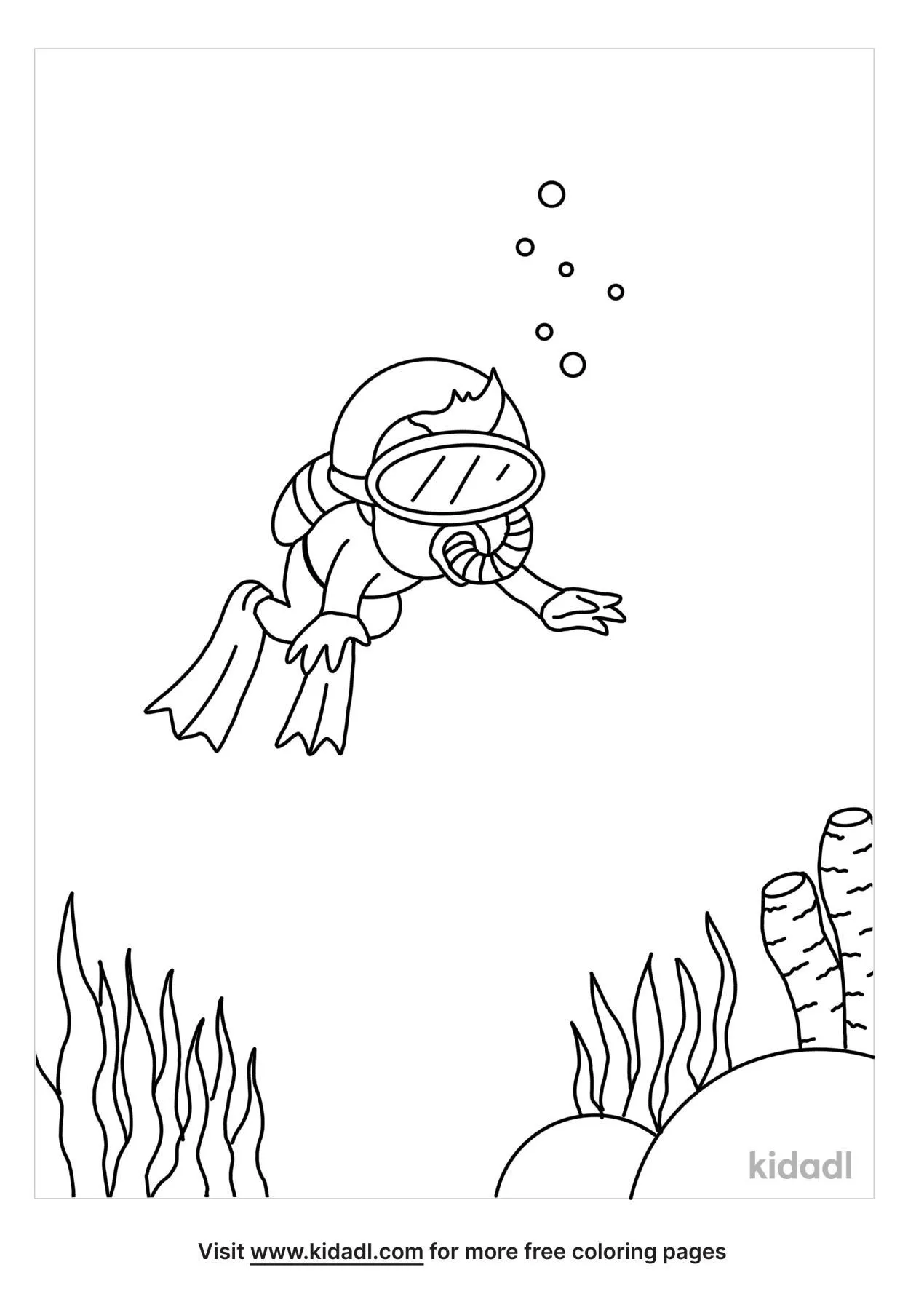 water sports coloring pages