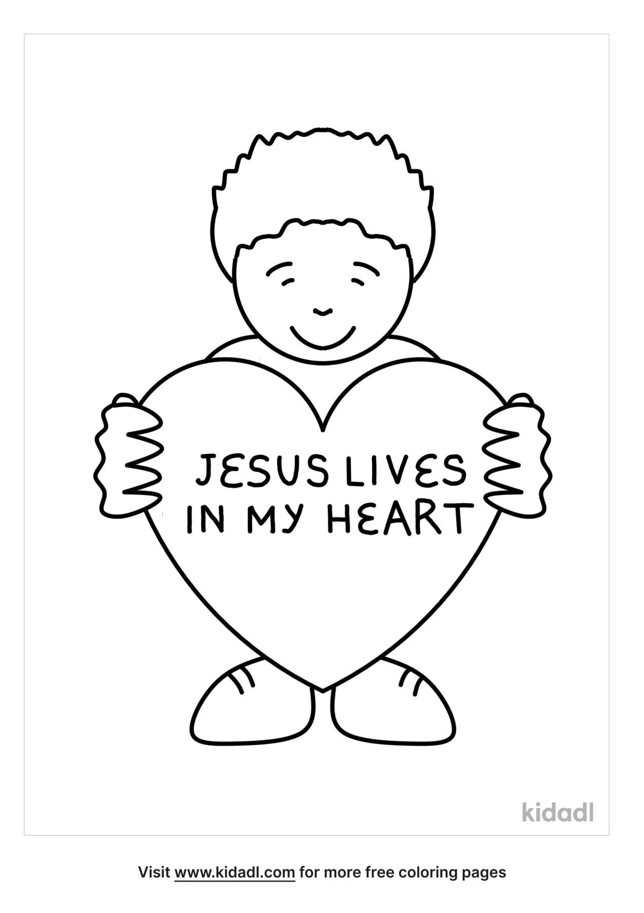 Valentine's Day Scripture Coloring Page