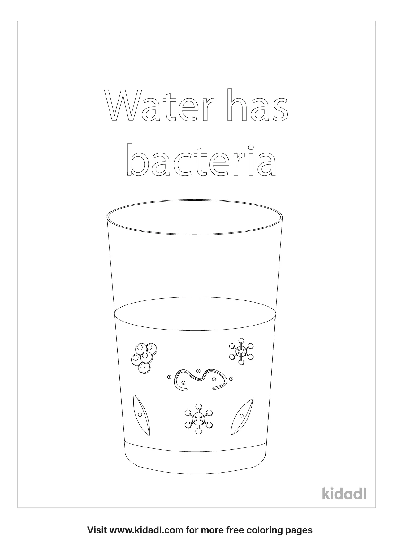 free bacteria coloring pages