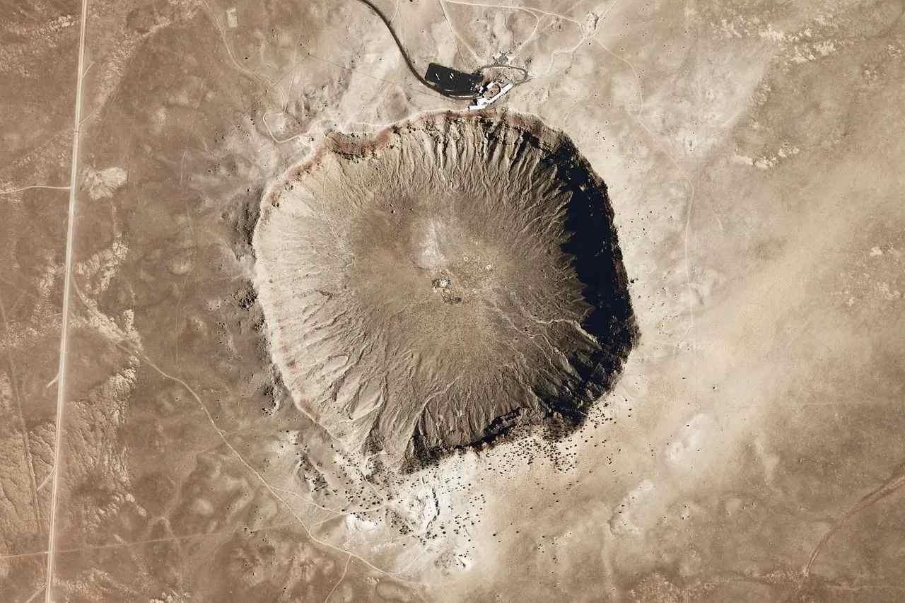 The Barringer Crater is an amazing place to visit