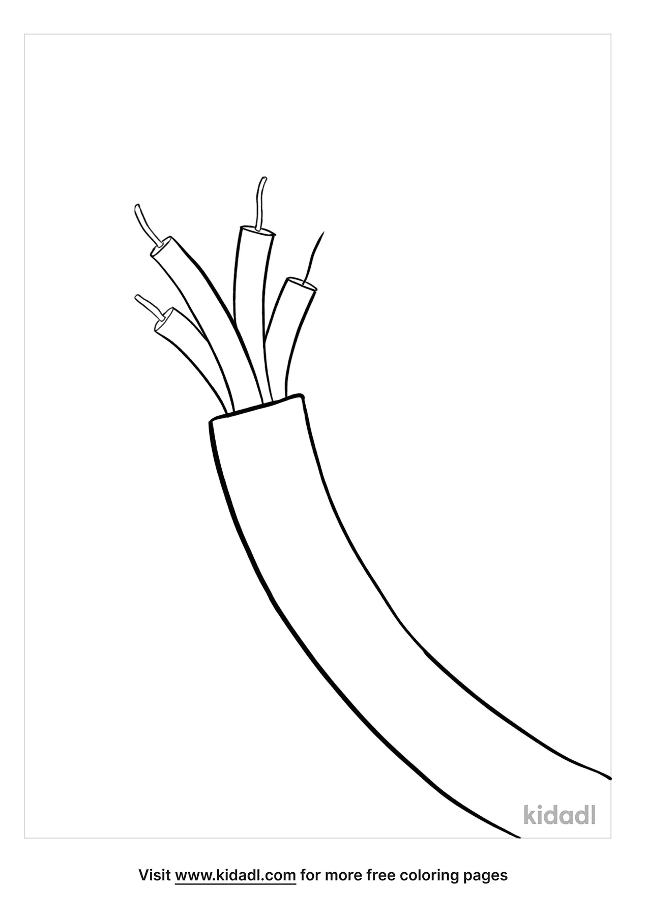 Wires Coloring Page