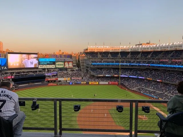 The Yankee Stadium looks amazing from the upper deck.