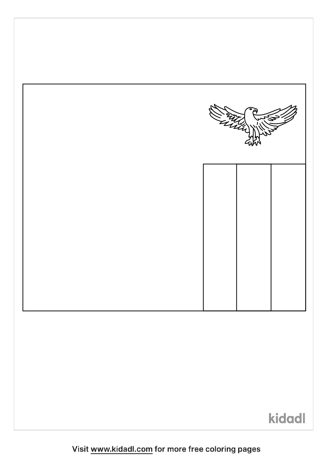 Gadsden Flag Coloring Page | Free Flags Coloring Page | Kidadl