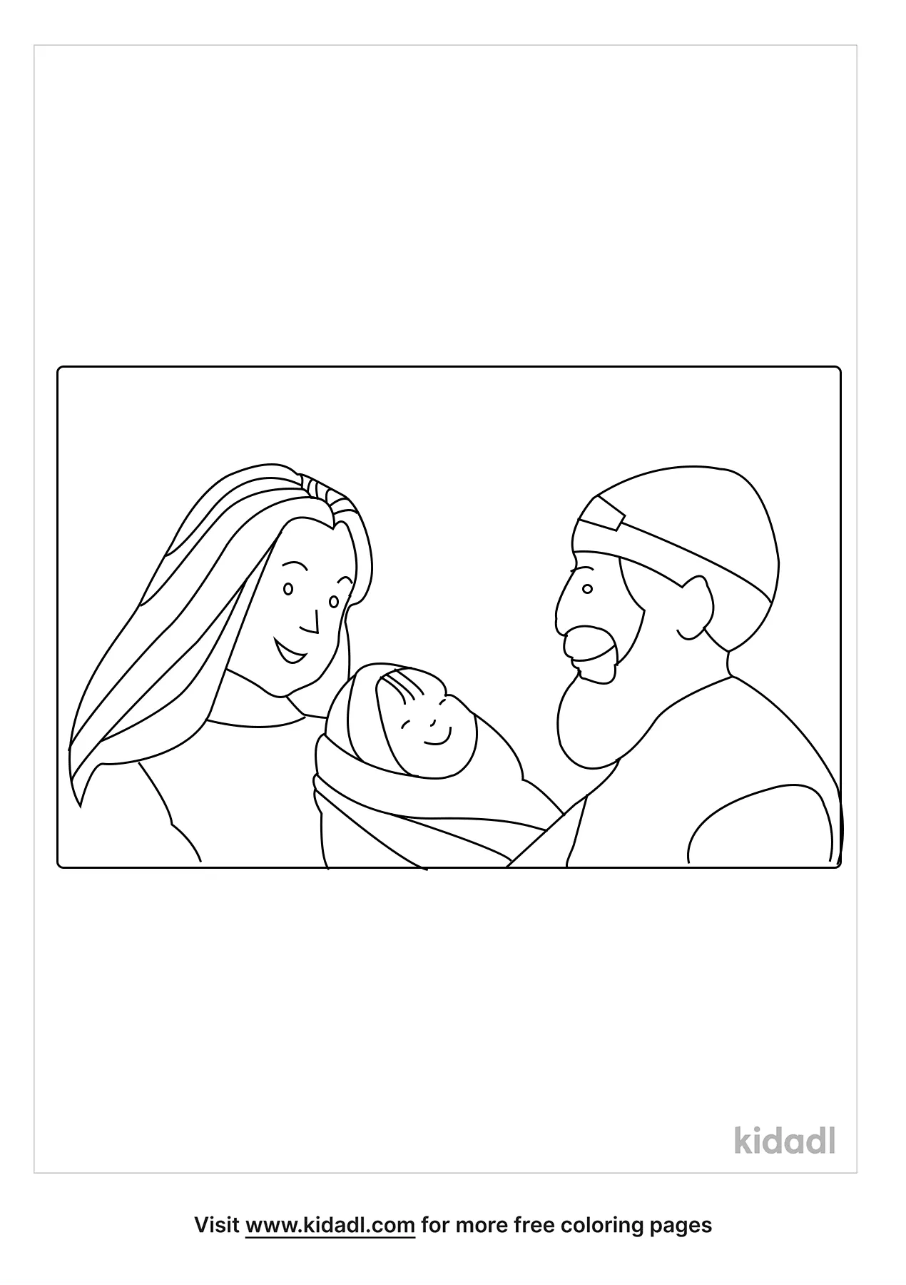Zechariah And Jesus Coloring Page